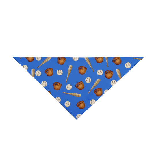 Take Me Out To The Ball Game in Blue Dog Bandana