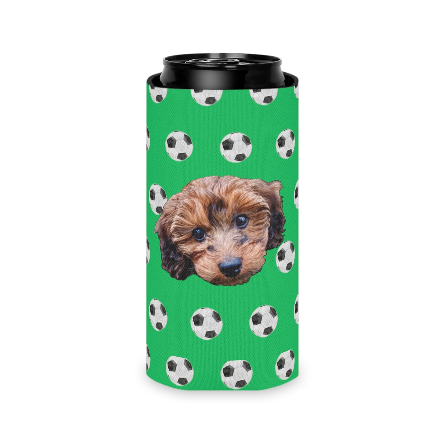 Sweet Soccer Custom Can Cooler Coozie