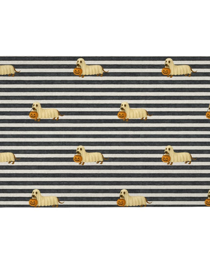 Pet Grub Mat - Boo Crew: Wiener Dog Edition