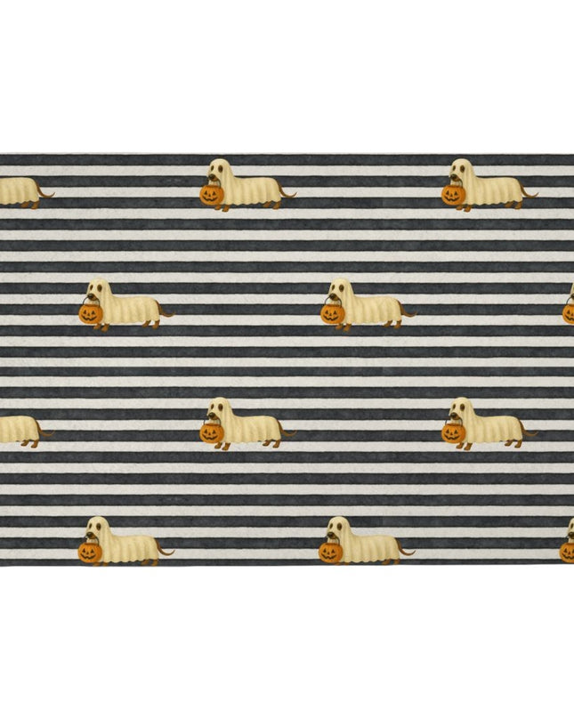 Pet Grub Mat - Boo Crew: Wiener Dog Edition