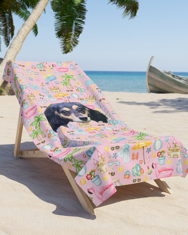 Beach Pawty Custom Beach Towel