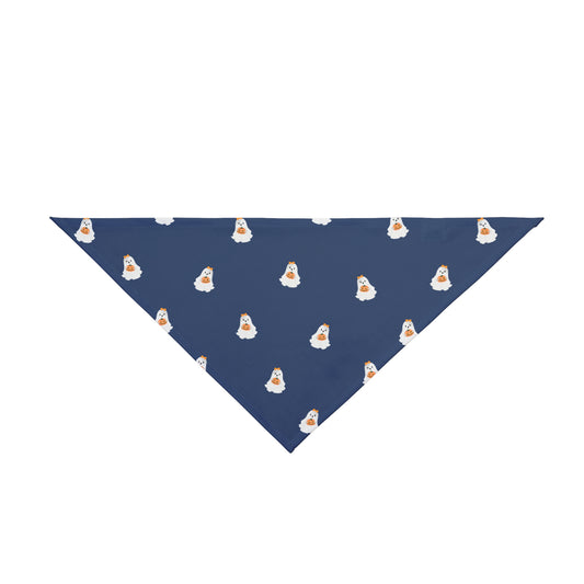 Spooky Coquette Ghost Tie On Dog Bandana