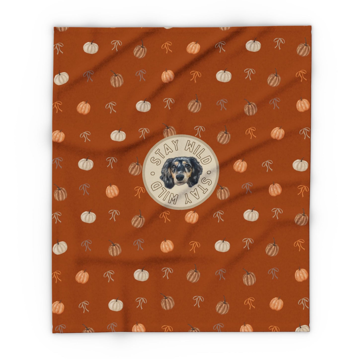 Custom Minky Soft Autumn Coquette Blanket