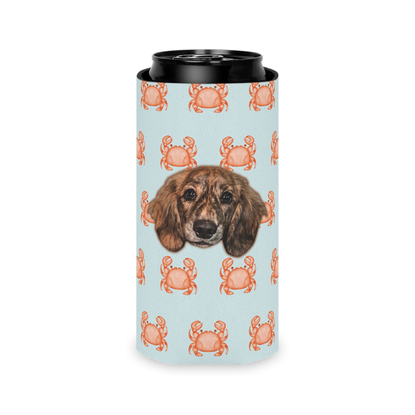 Coastal Crabbies Custom Can Cooler Coozie