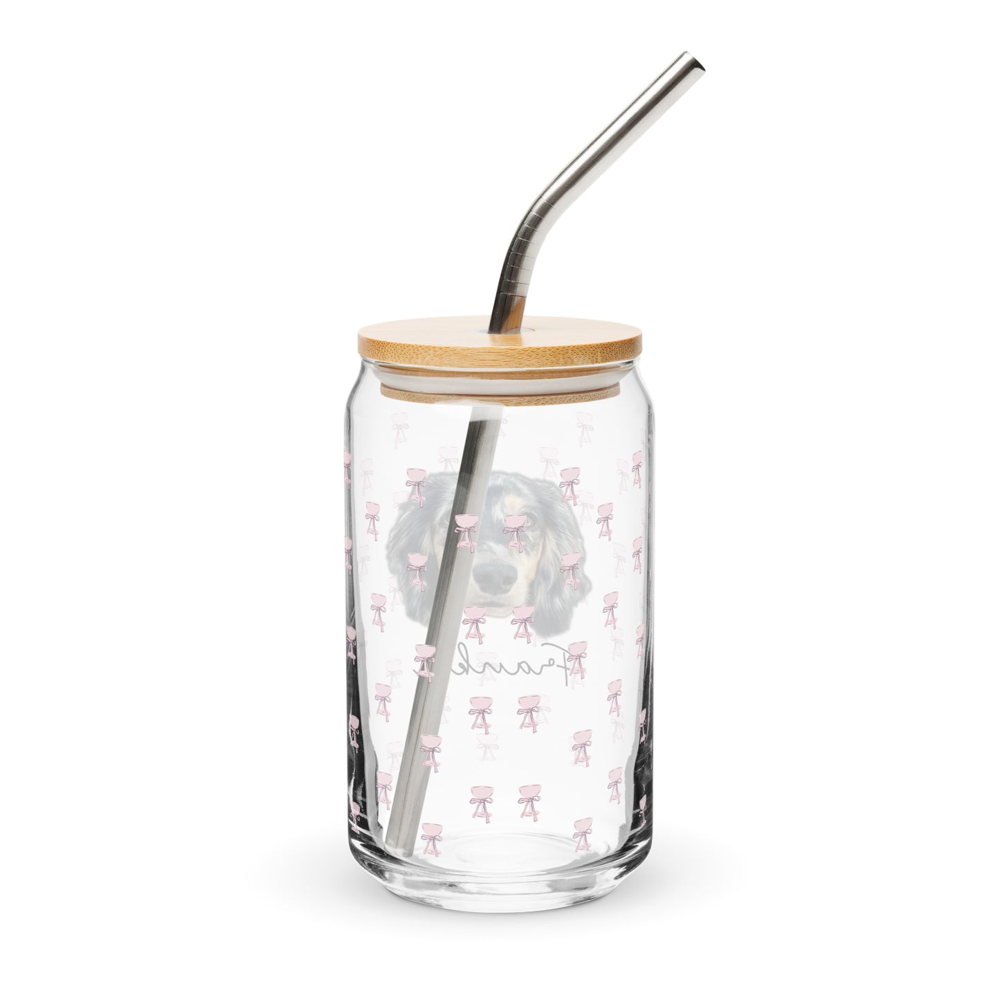 Puppies & Prosecco Custom Can-Shaped Glass