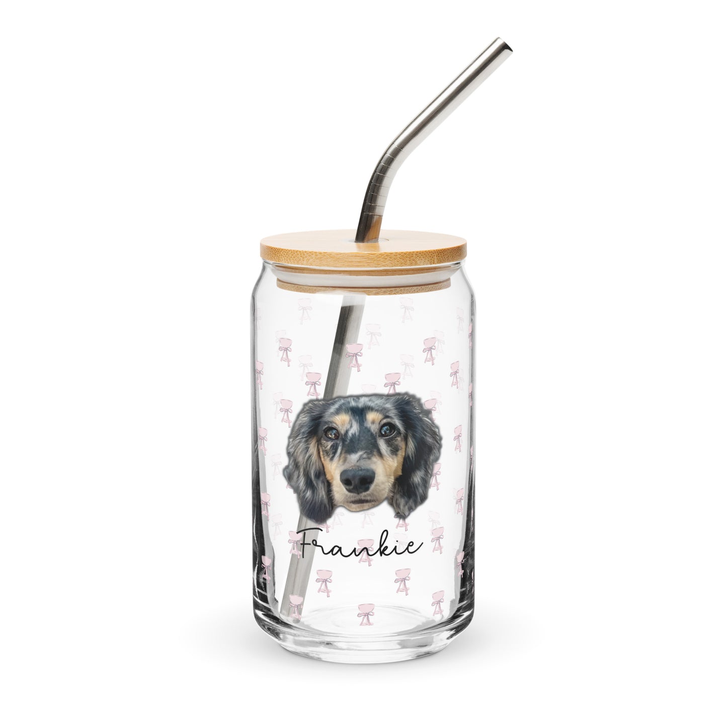 Puppies & Prosecco Custom Can-Shaped Glass