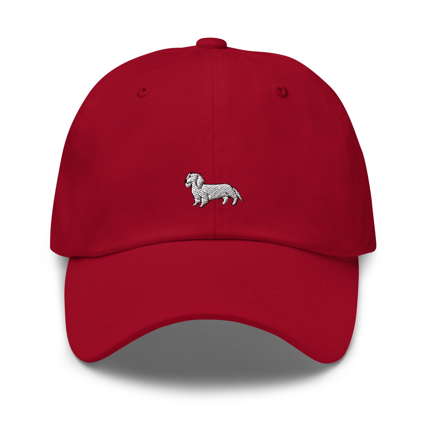 Dachshund Outline Embroidered Classic Hat