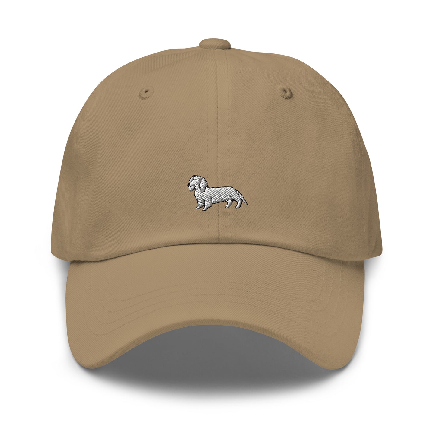 Dachshund Outline Embroidered Classic Hat