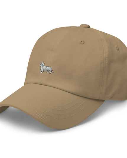 Dachshund Outline Embroidered Classic Hat