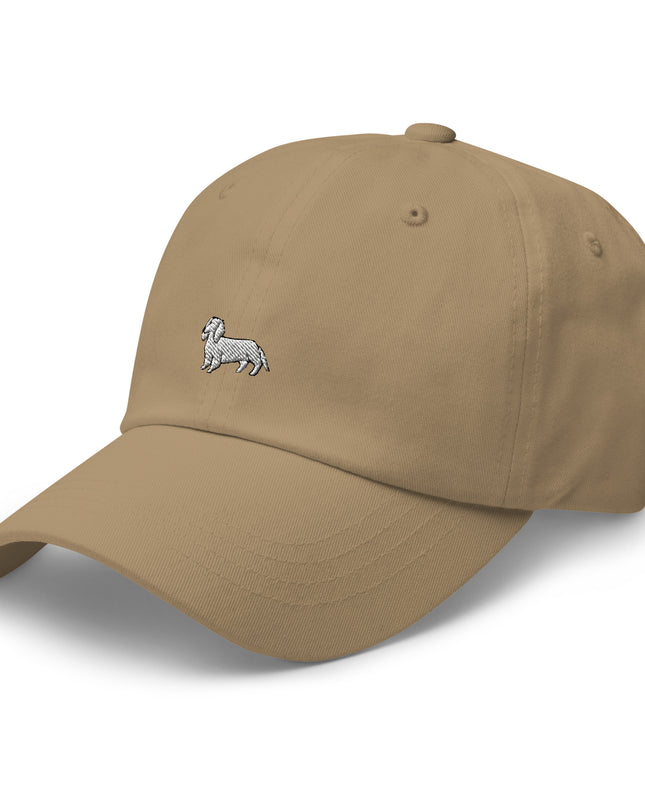 Dachshund Outline Embroidered Classic Hat