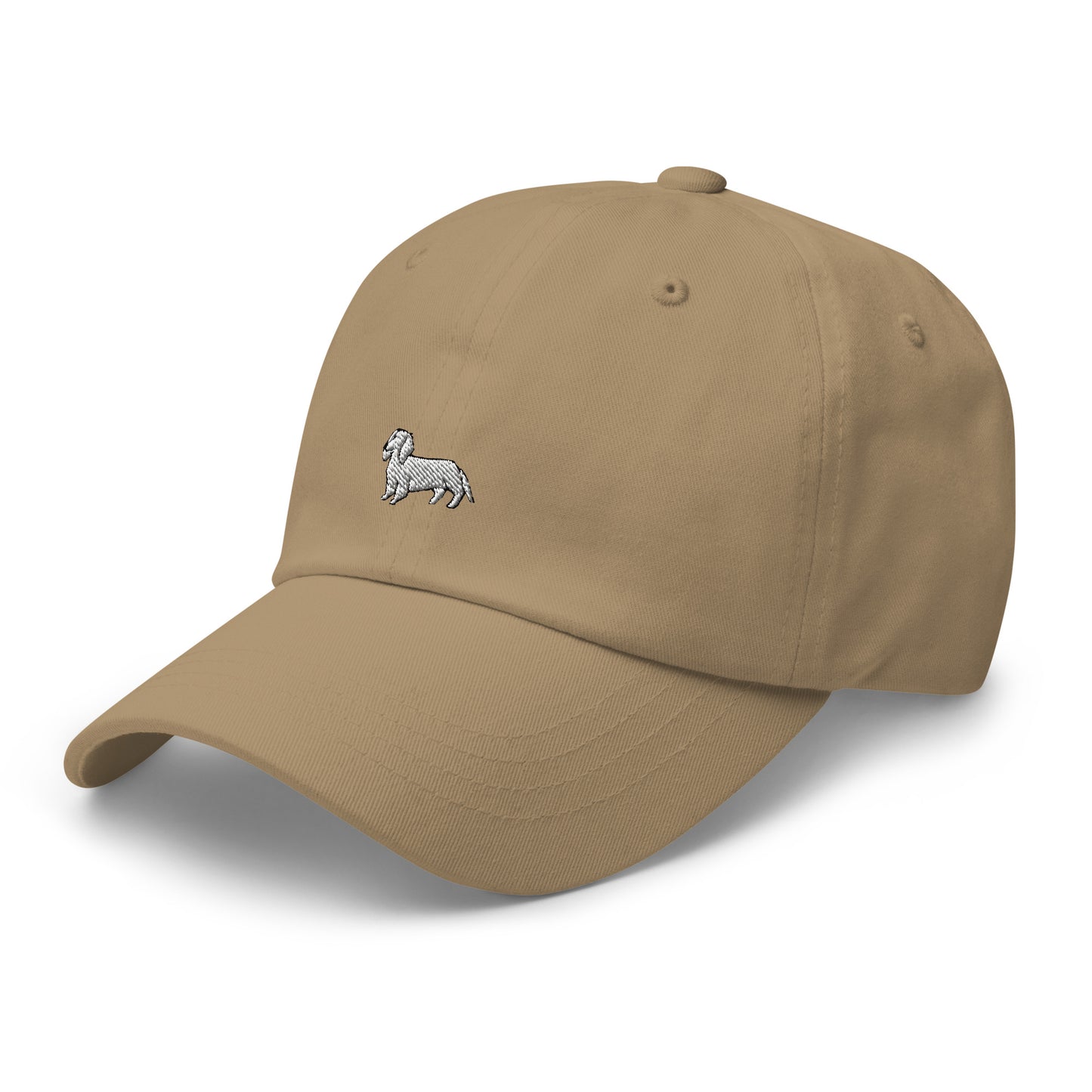 Dachshund Outline Embroidered Classic Hat