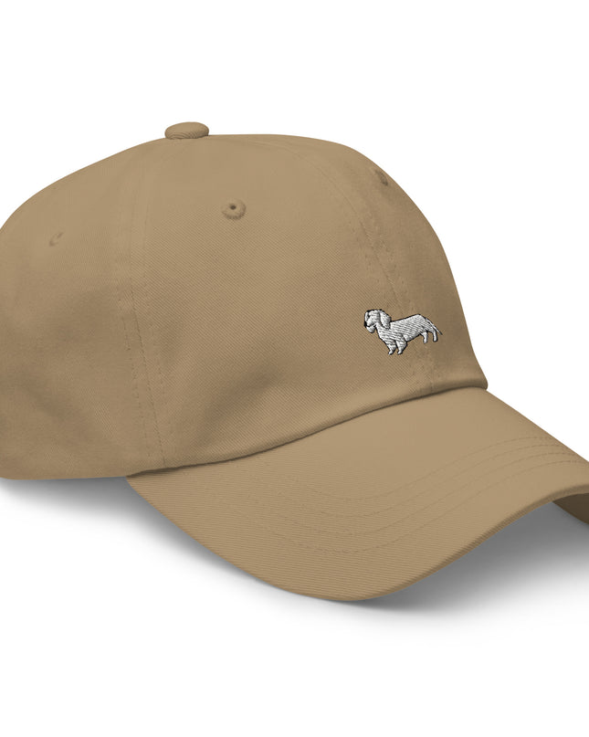 Dachshund Outline Embroidered Classic Hat
