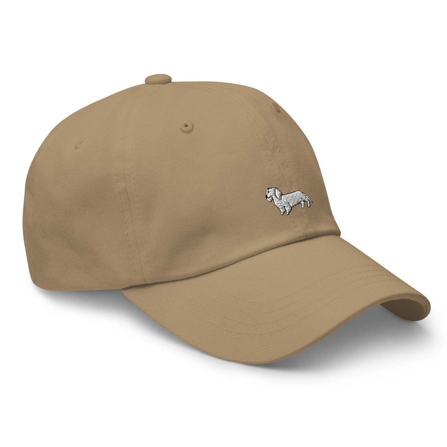 Dachshund Outline Embroidered Classic Hat