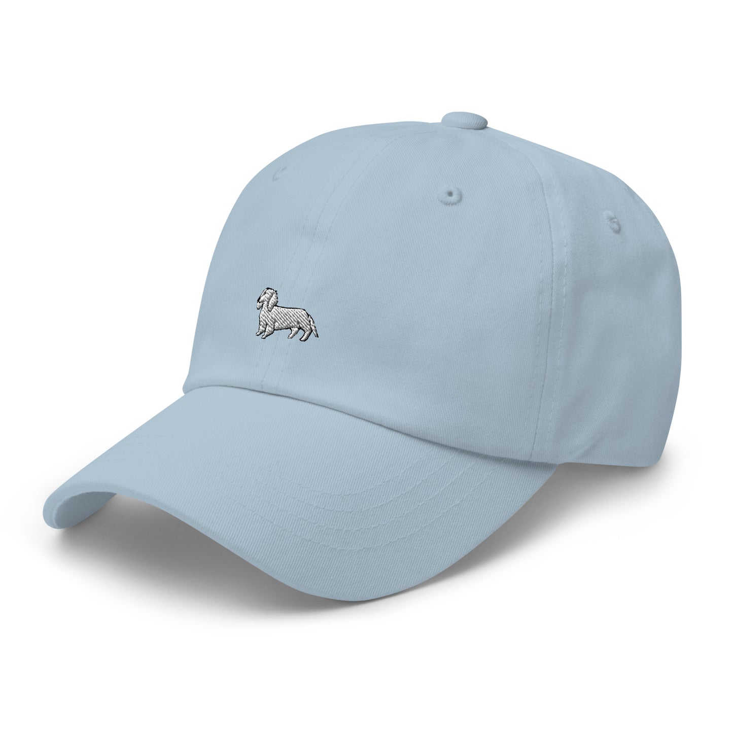 Dachshund Outline Embroidered Classic Hat