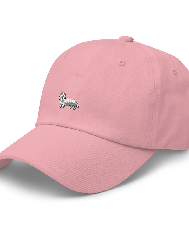 Dachshund Outline Embroidered Classic Hat