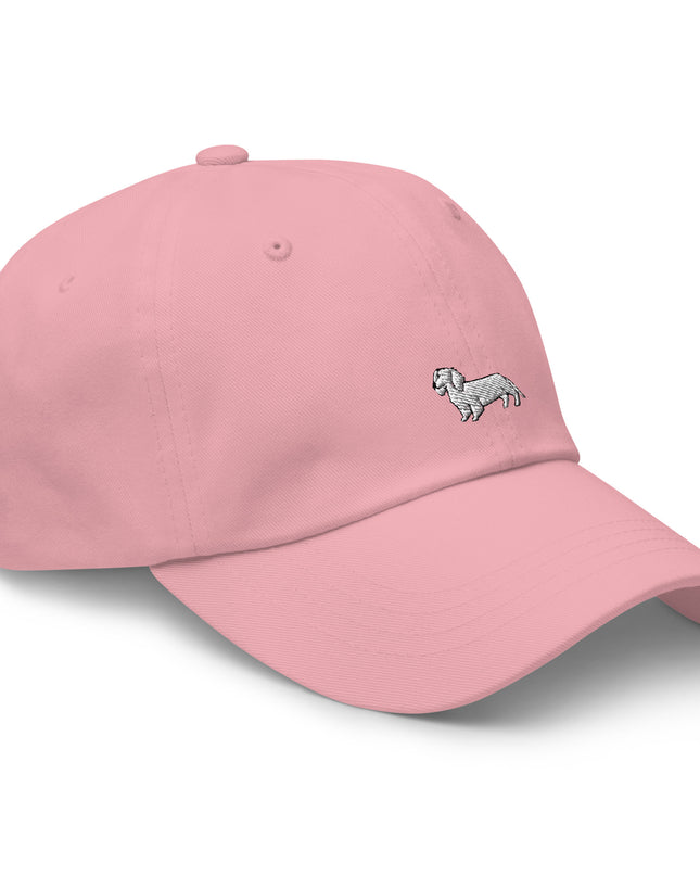 Dachshund Outline Embroidered Classic Hat