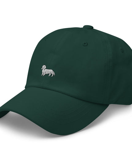 Dachshund Outline Embroidered Classic Hat