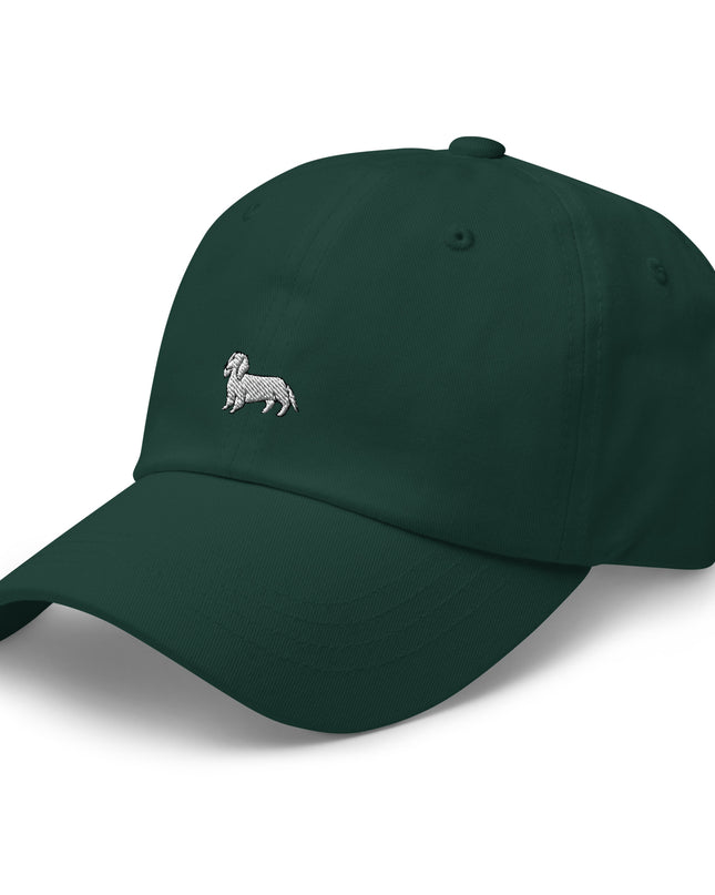 Dachshund Outline Embroidered Classic Hat