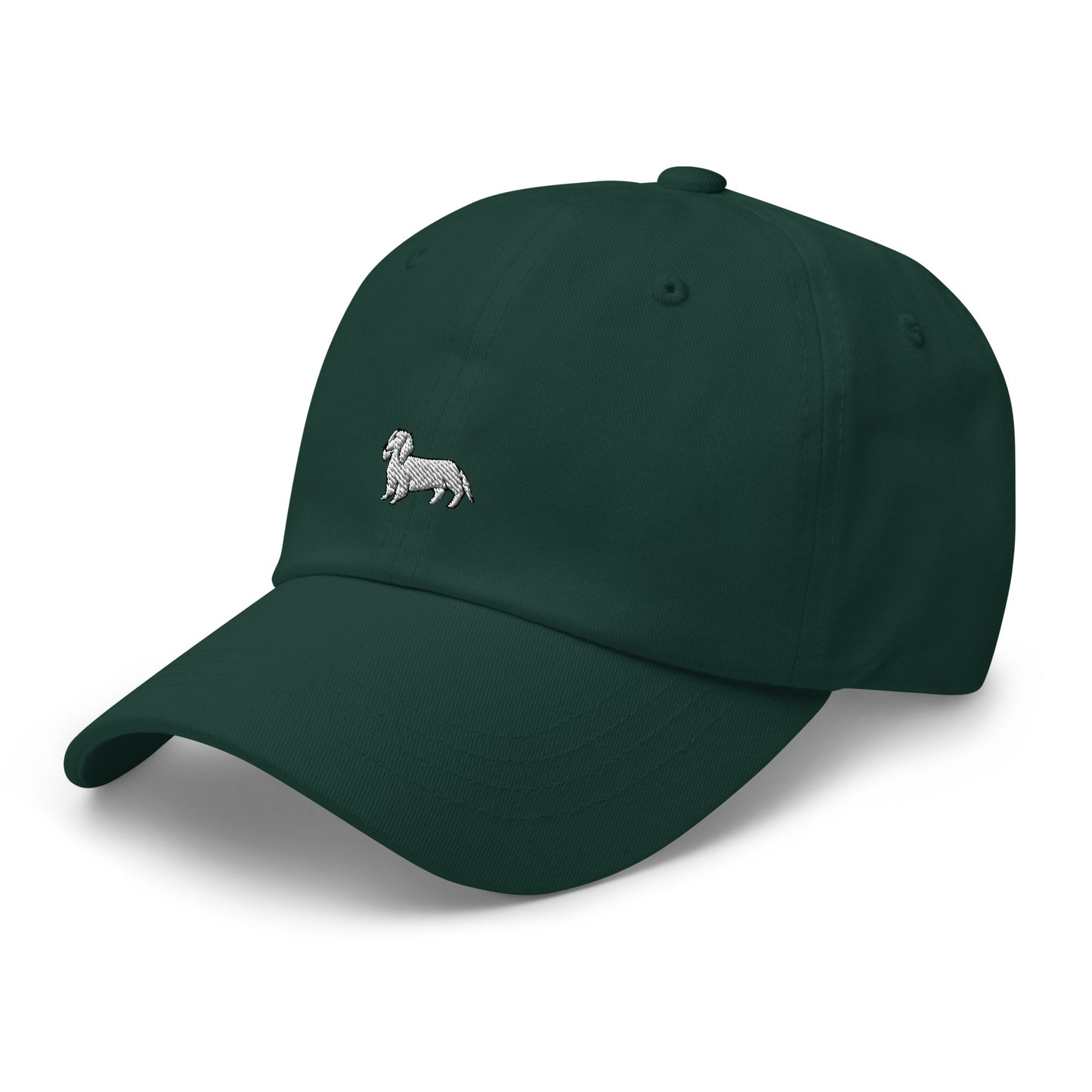 Dachshund Outline Embroidered Classic Hat