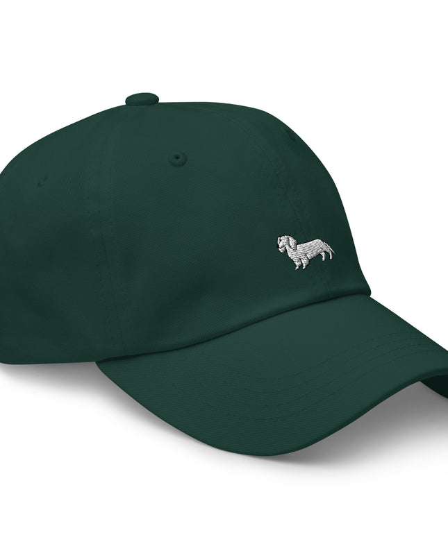 Dachshund Outline Embroidered Classic Hat
