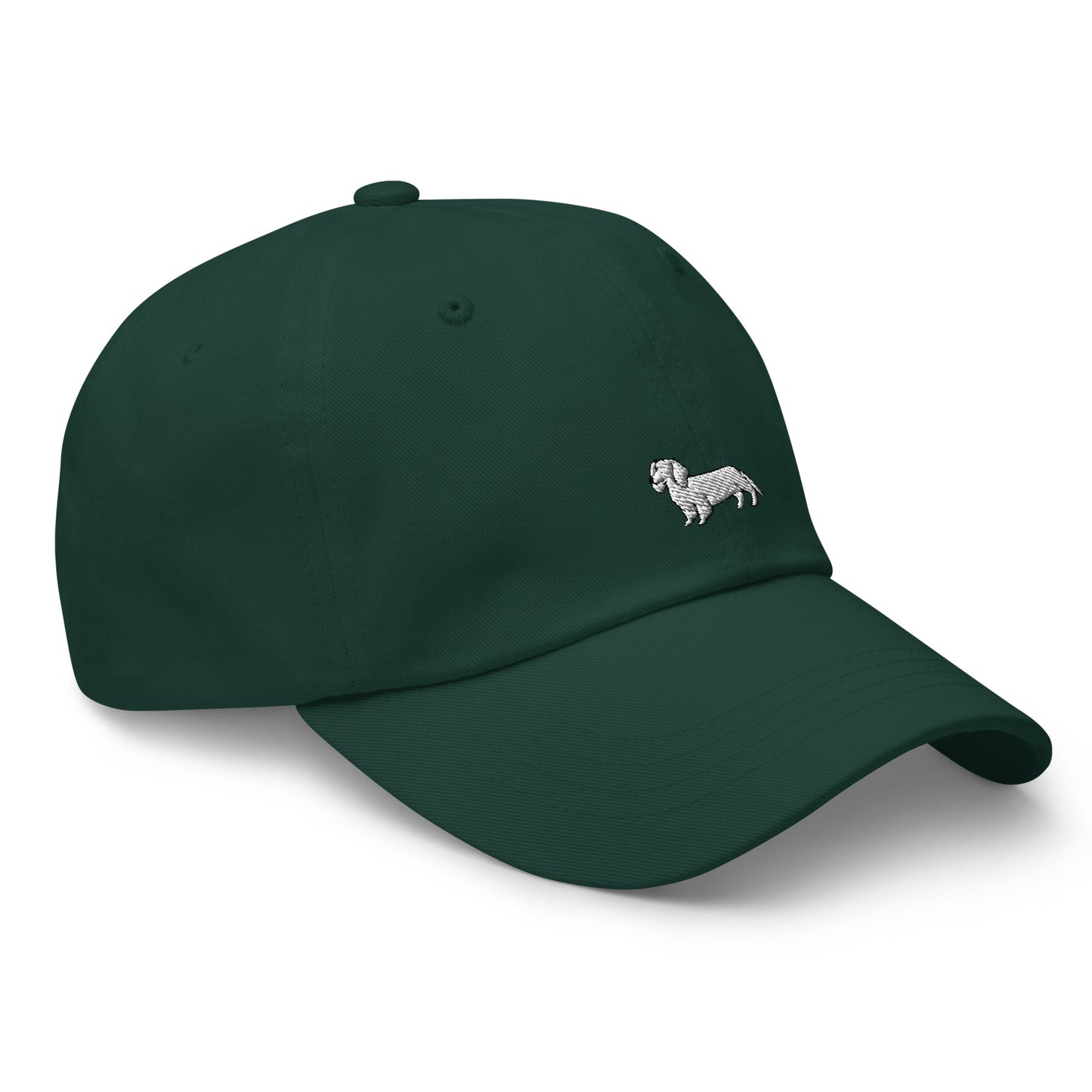 Dachshund Outline Embroidered Classic Hat