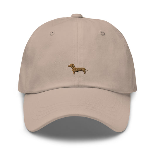 Brown Dachshund Classic Dad Hat