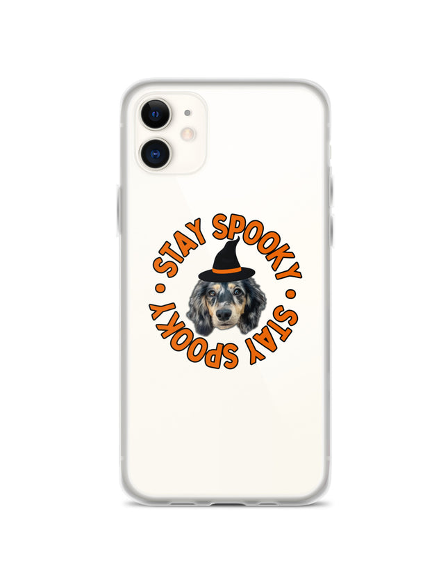 Stay Spooky Custom Clear Case for iPhone®