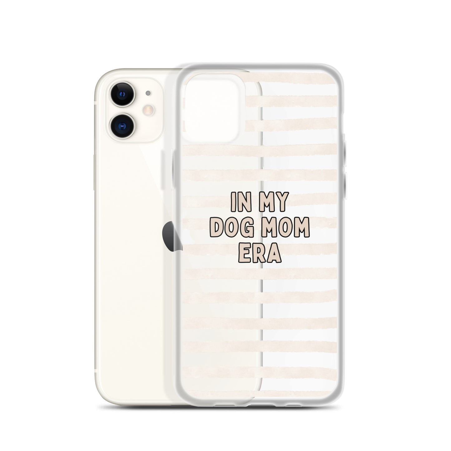 'In My Dog Mom Era' Clear Case for iPhone®