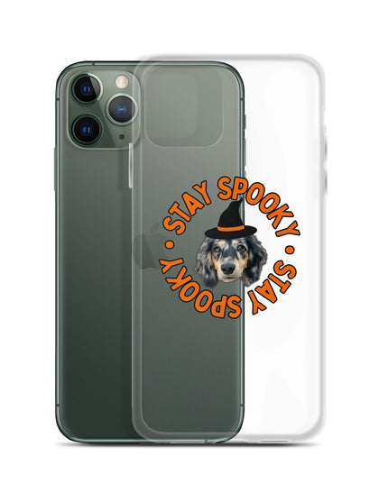 Stay Spooky Custom Clear Case for iPhone®