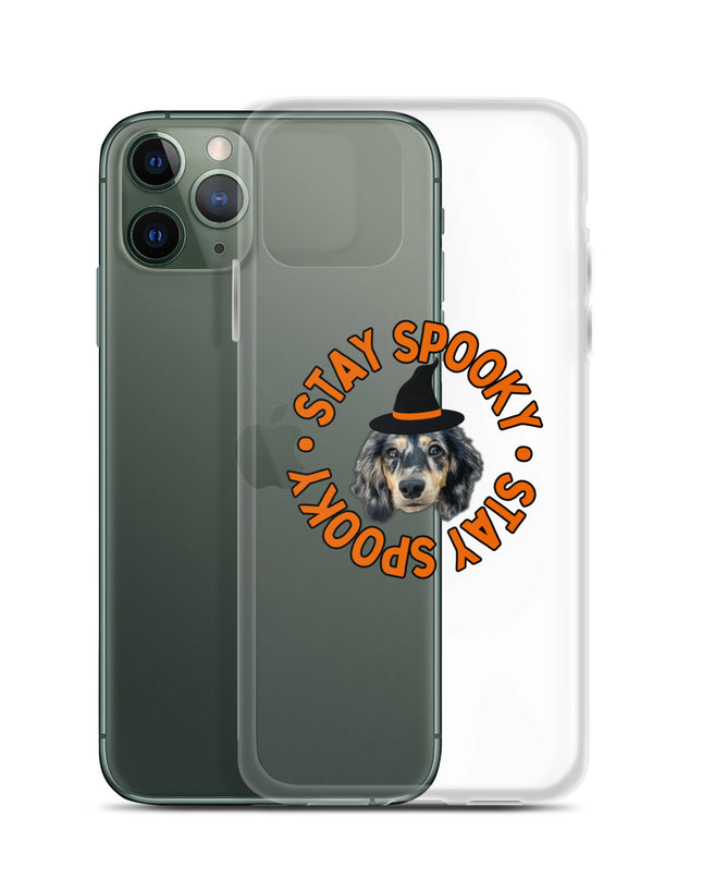 Stay Spooky Custom Clear Case for iPhone®