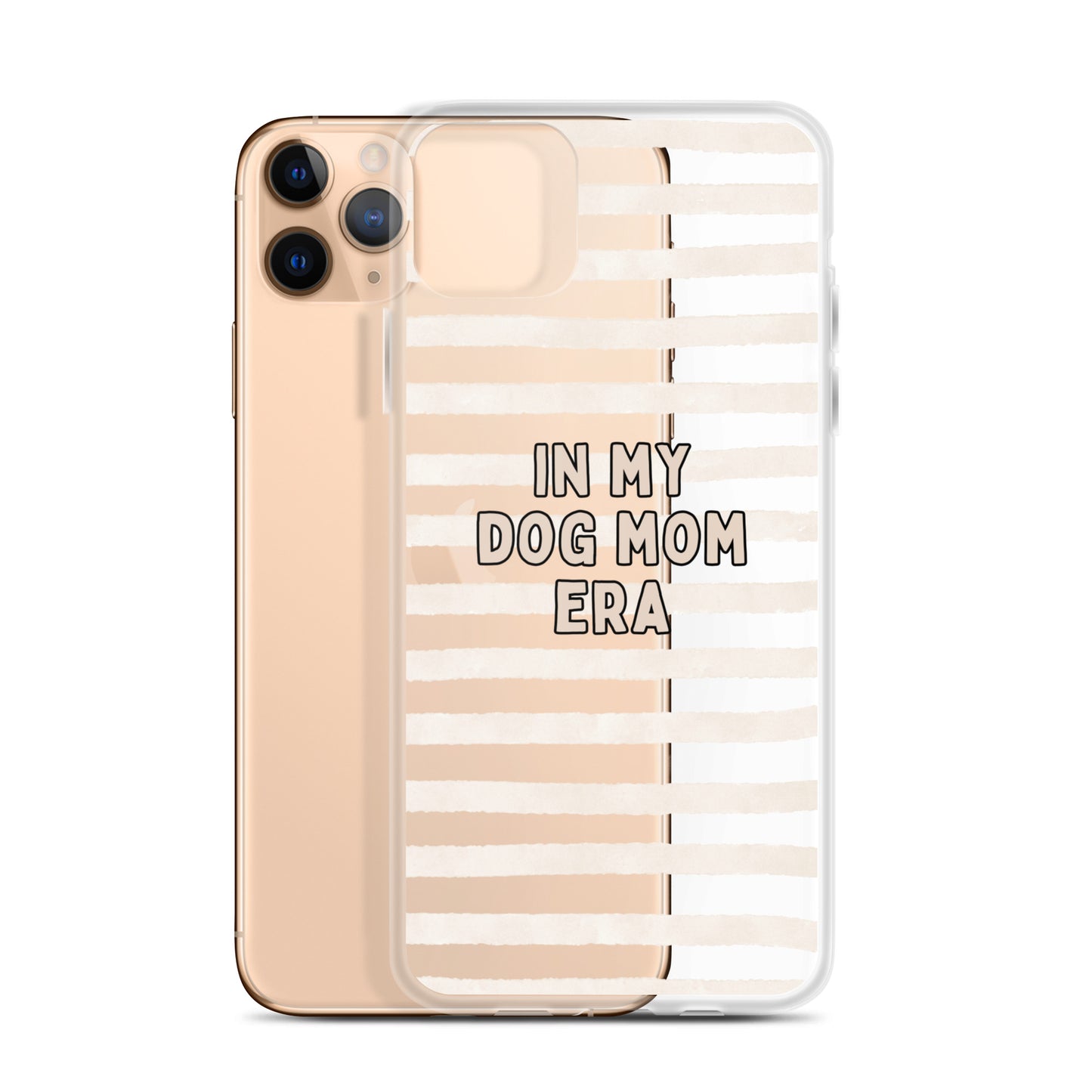 'In My Dog Mom Era' Clear Case for iPhone®