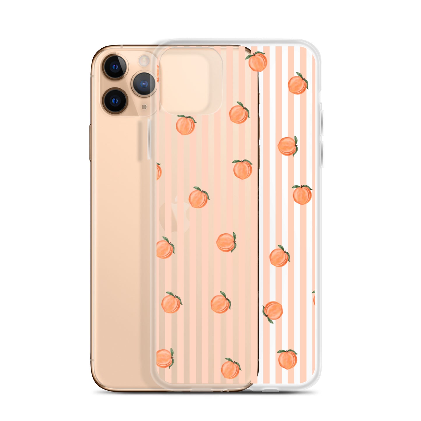 Perfect Peach Clear Case for iPhone®