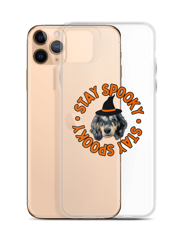Stay Spooky Custom Clear Case for iPhone®