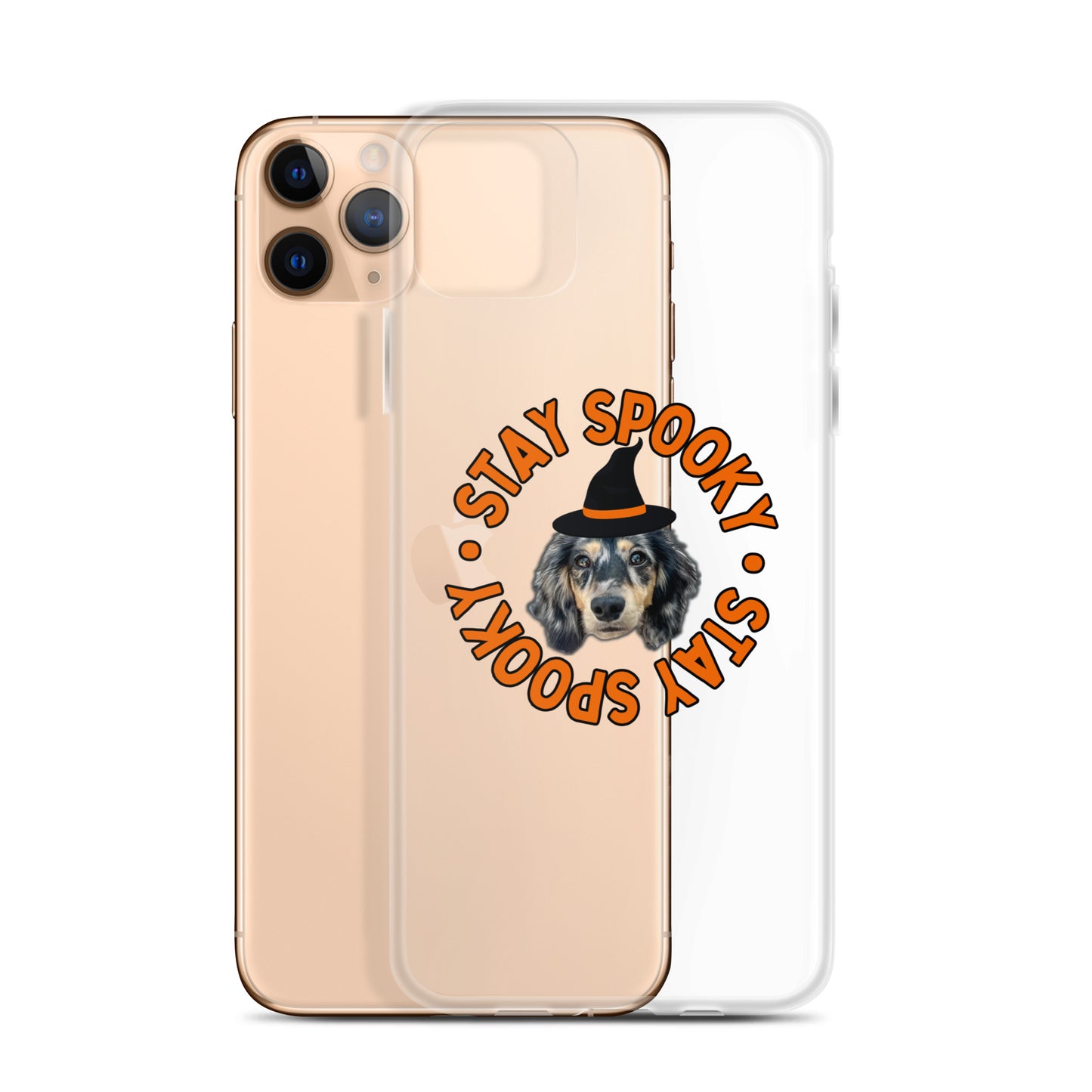 Stay Spooky Custom Clear Case for iPhone®