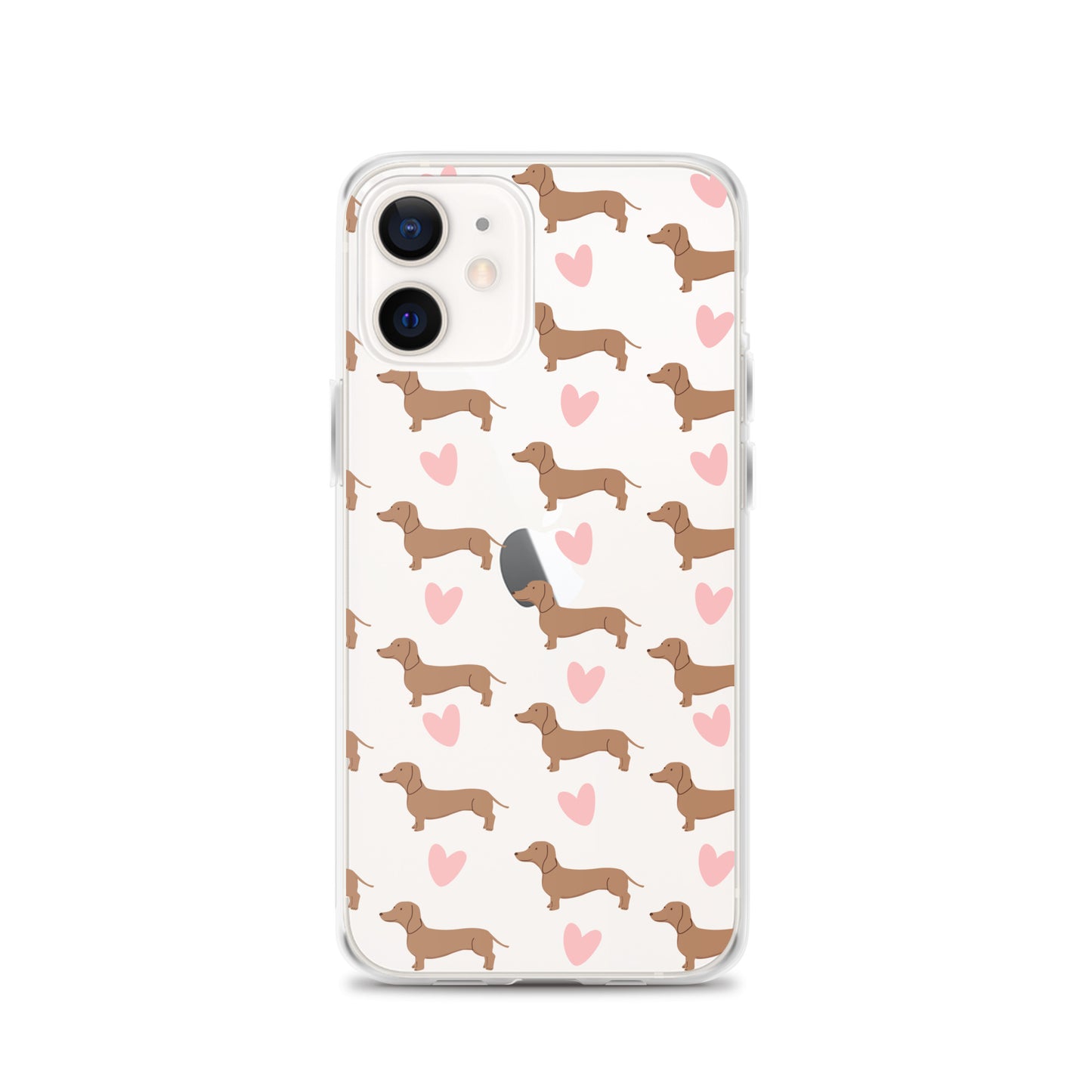 Dachshund Hearts Clear Case for iPhone®