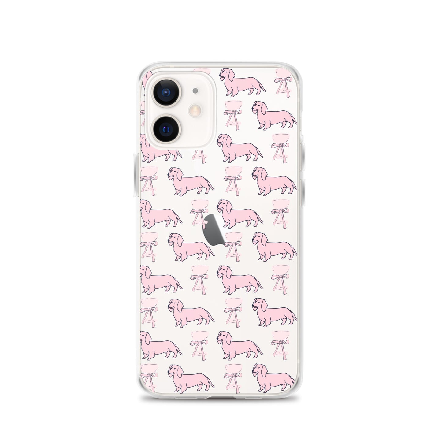 Puppies & Prosecco Pink Clear Case for iPhone®