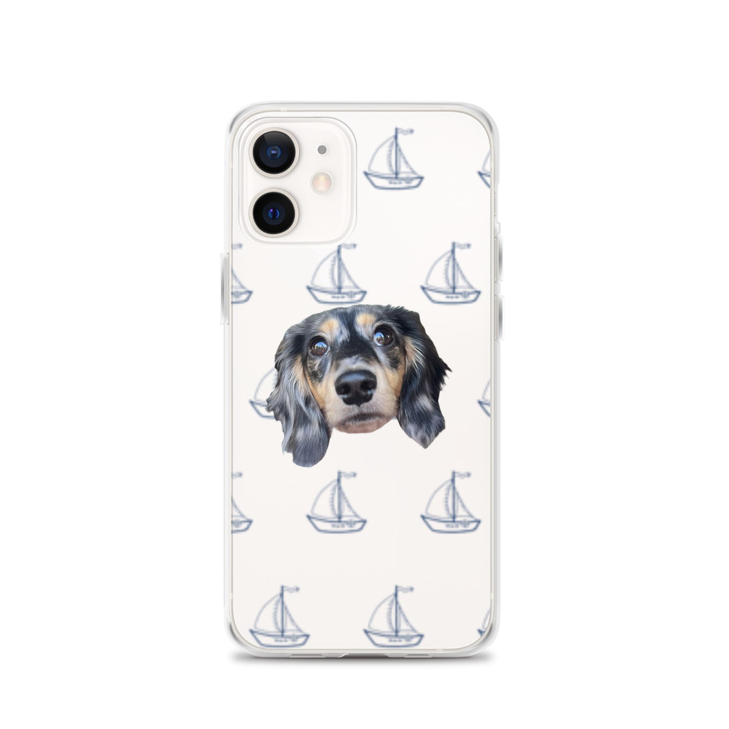 Simply Sailing Personalized Clear Case for iPhone®