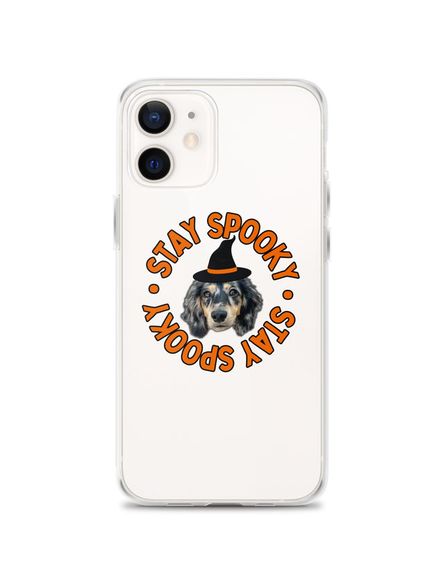 Stay Spooky Custom Clear Case for iPhone®