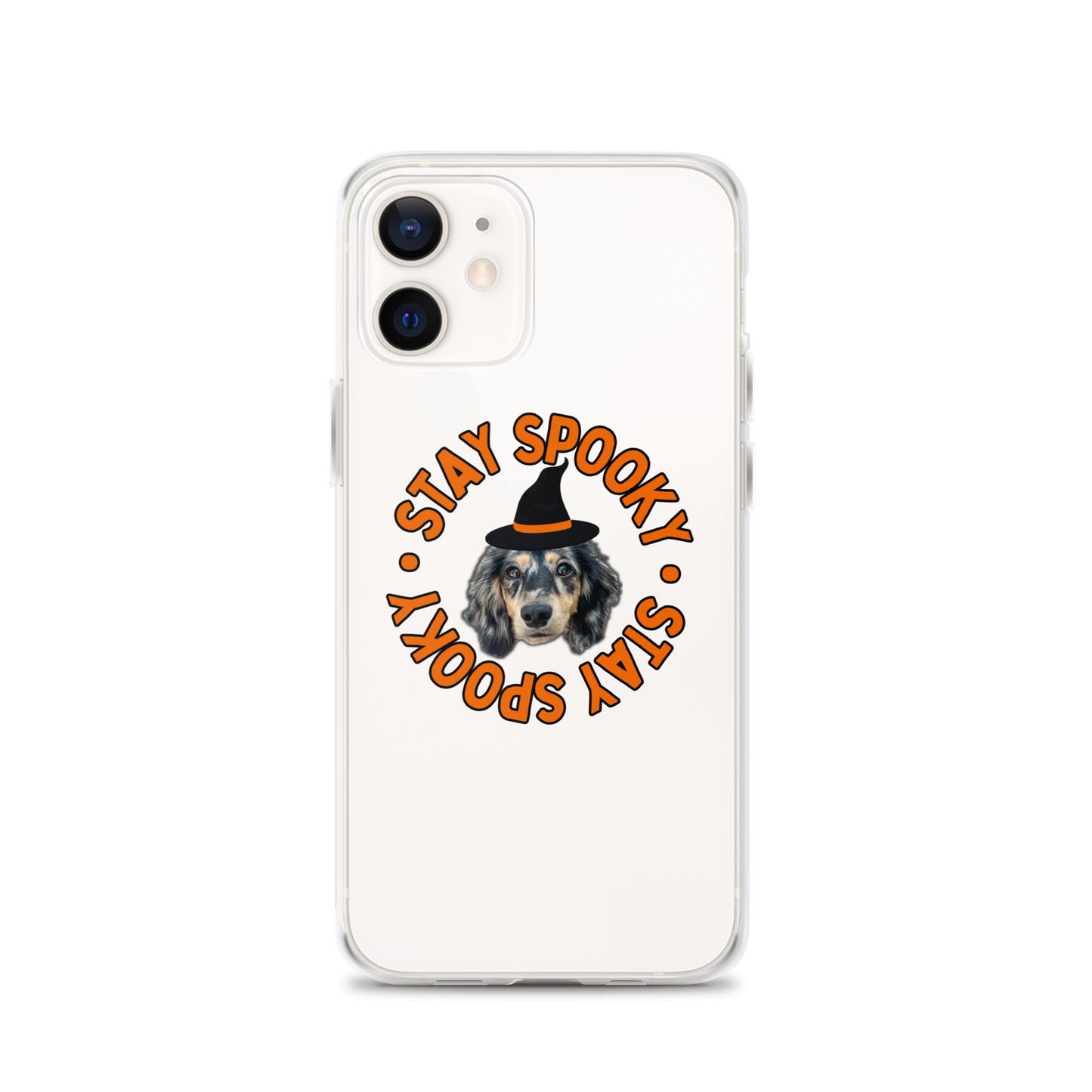 Stay Spooky Custom Clear Case for iPhone®