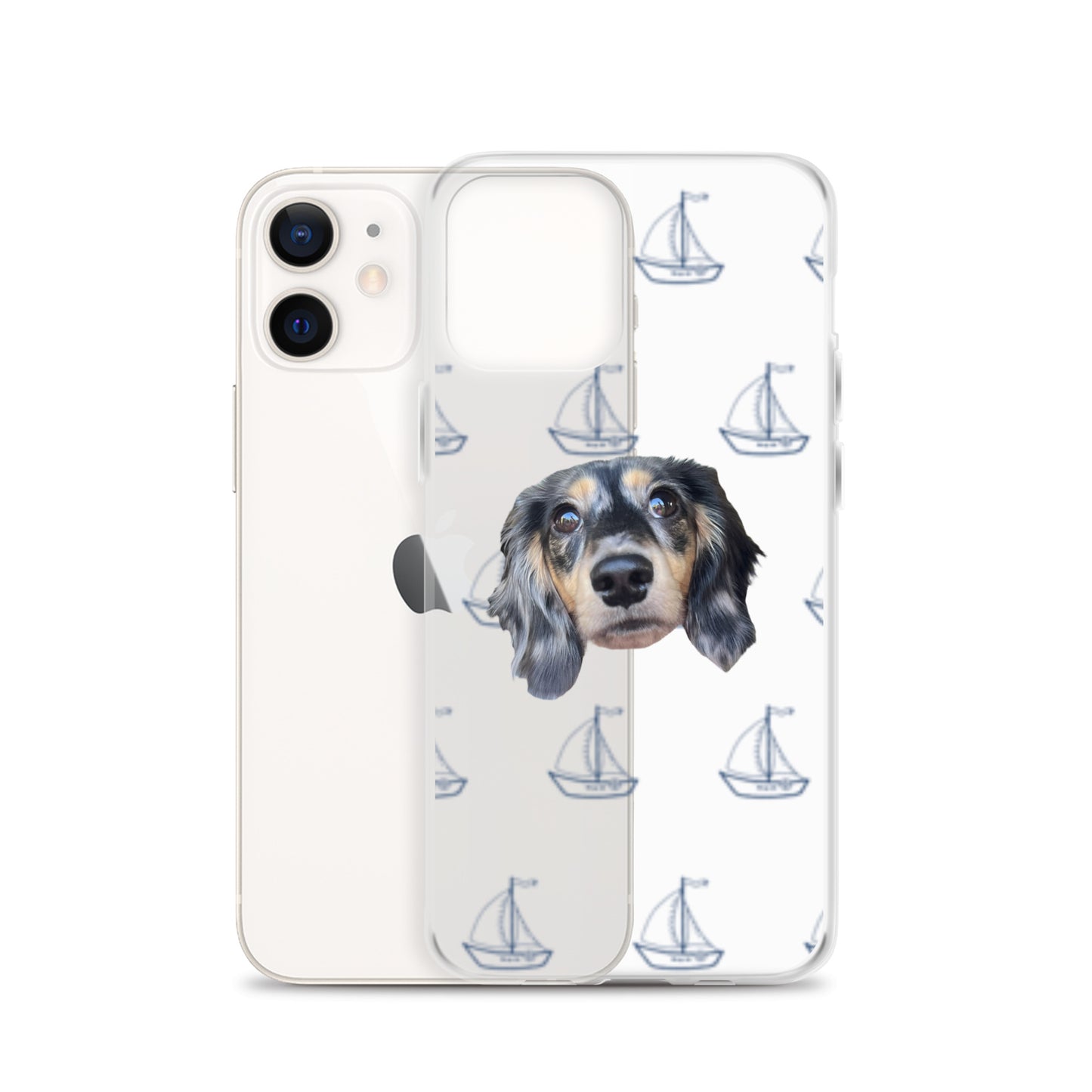 Simply Sailing Personalized Clear Case for iPhone®