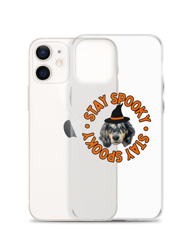 Stay Spooky Custom Clear Case for iPhone®