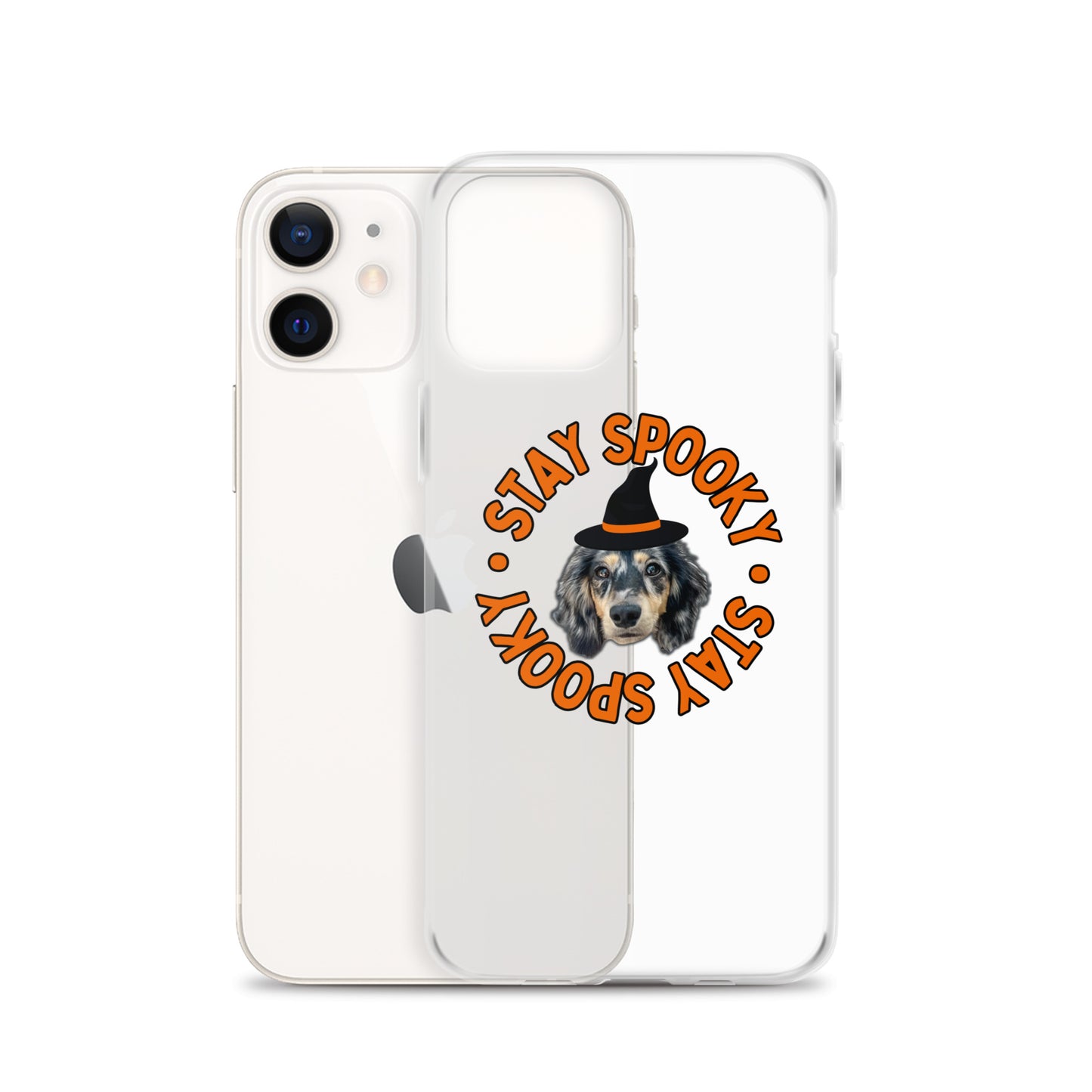 Stay Spooky Custom Clear Case for iPhone®