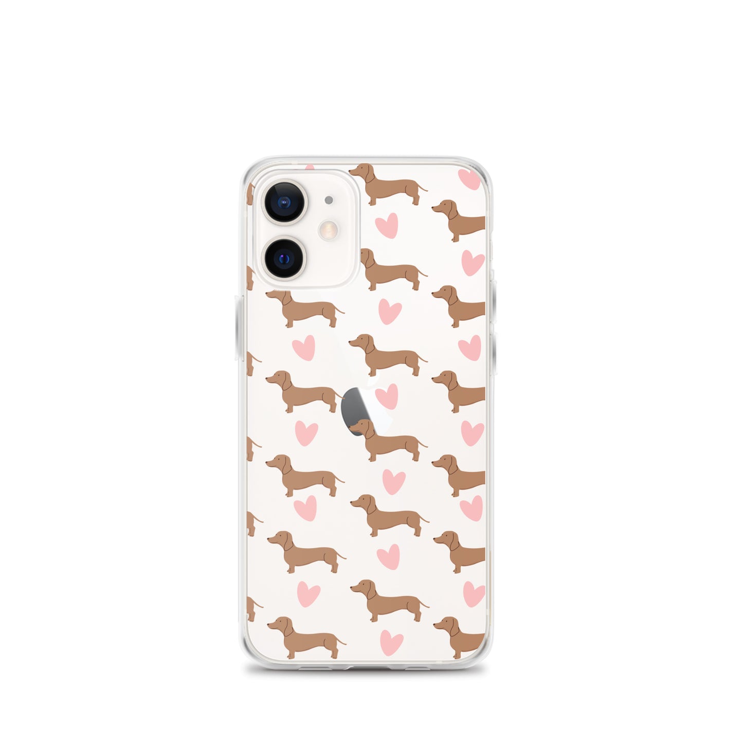 Dachshund Hearts Clear Case for iPhone®