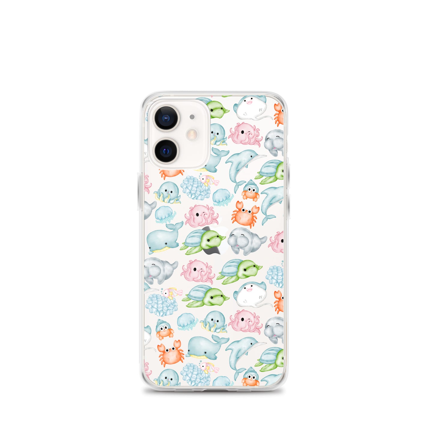 Under The Sea Animal Party Clear Case for iPhone®