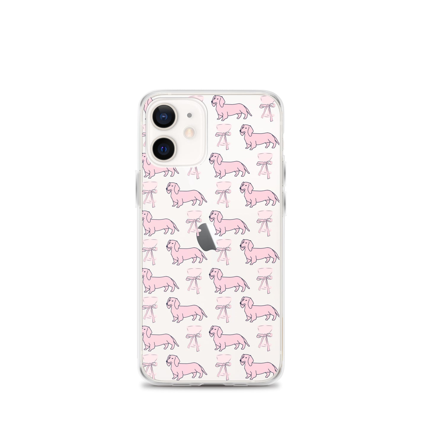 Puppies & Prosecco Pink Clear Case for iPhone®