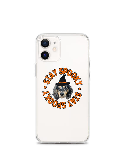 Stay Spooky Custom Clear Case for iPhone®