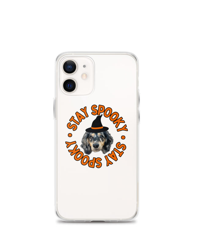 Stay Spooky Custom Clear Case for iPhone®