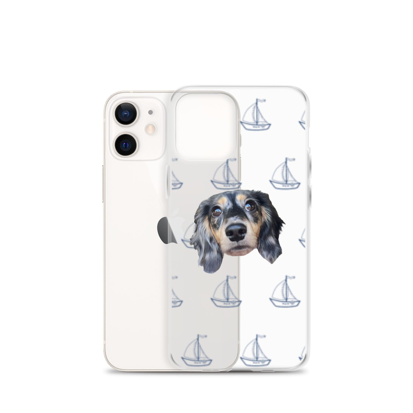 Simply Sailing Personalized Clear Case for iPhone®