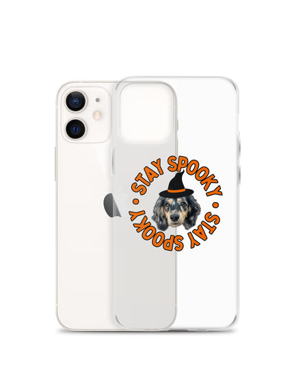 Stay Spooky Custom Clear Case for iPhone®