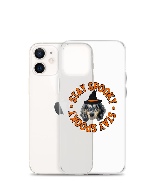 Stay Spooky Custom Clear Case for iPhone®